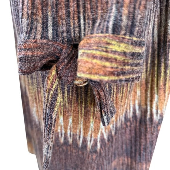 CHRISTOPHER & BANKS Brown Long Sleeve Sweater Dress Size XL - Picture 3 of 7